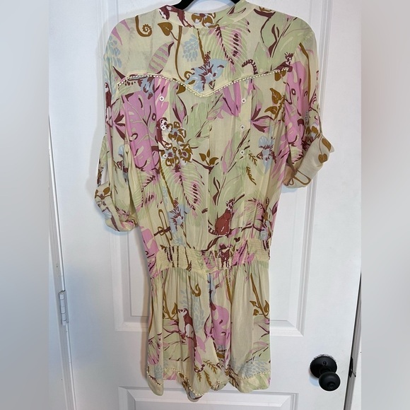 Poupette St. Barth Tropical Print Romper - Picture 2 of 8